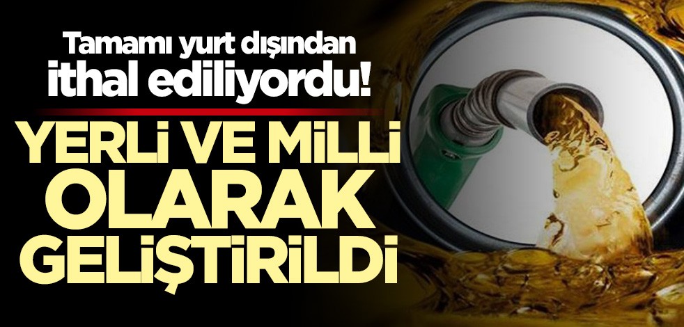 Tamamı yurt dışından ithal ediliyordu! Yerli ve milli olarak geliştirildi