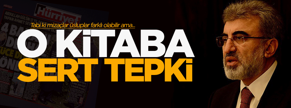 Taner Yıldız o kitaba sert çıktı