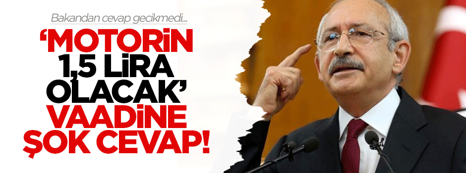 Taner Yıldız'dan 'motorin 1,5 lira olacak' vaadine cevap gecikmedi!