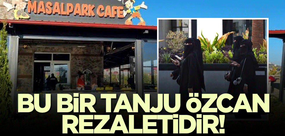 Tanju Özcan yönetimindeki kafede rezalet!