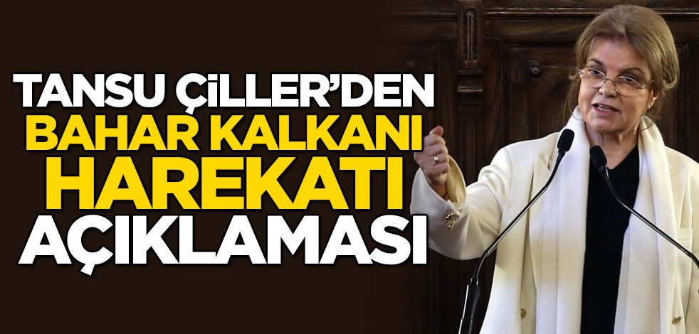 Tansu Çiller'den Bahar Kalkanı Harekatı açıklaması