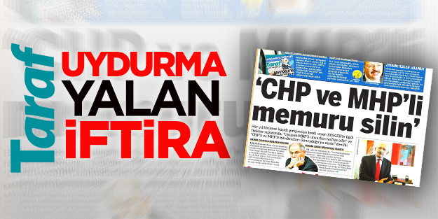 Taraf'ın haberine İçişleri Bakanlığı'ndan yalanlama geldi