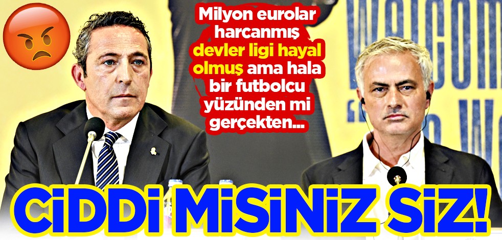 Taraftarlar kahrolacak, Fred’siz Fenerbahçe artık Devler Ligi’nde de yok! Niye Mourinho getirildi peki…