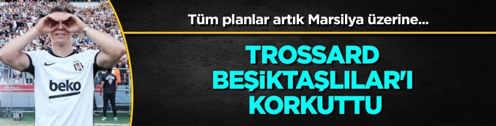 Taraftarlar korkudan ne yapacaklarını şaşırsa da.. Trossard Beşiktaşlılar'ı korkuttu