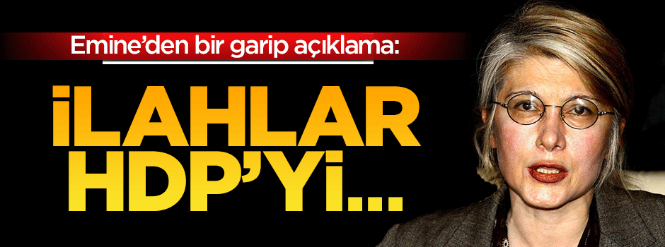 Tarhan'dan bir garip açıklama: İlahlar HDP'yi işaret etti