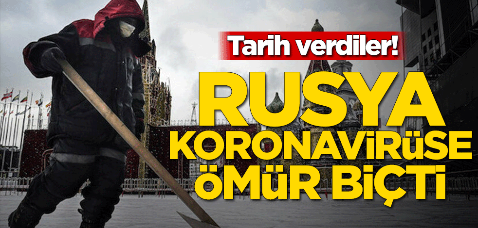 Tarih verdiler! Rusya koronavirüse ömür biçti