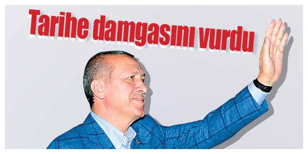 Tarihe damgasını vurdu