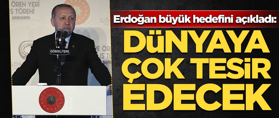 Tarihi anlar! Başkan Erdoğan açılışını yaptı