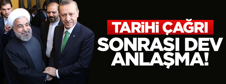 Tarihi anlaşmada sona gelindi
