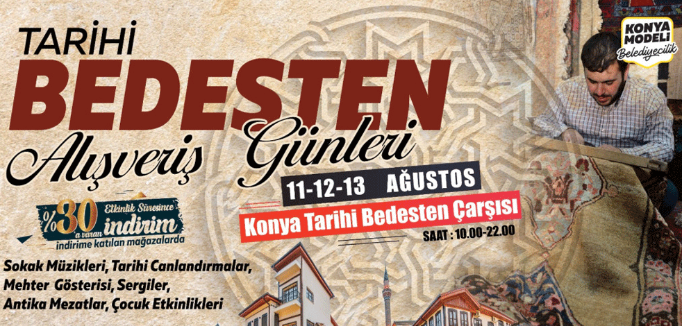 Tarihi Bedesten Alışveriş Günleri başlıyor