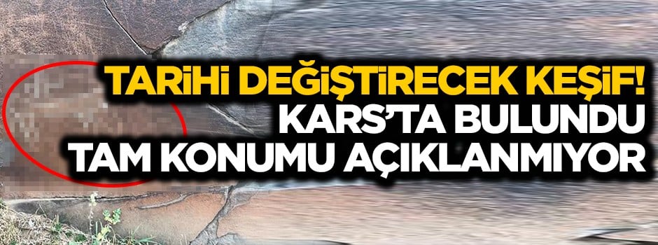 Tarihi değiştirecek keşif! Türkiye'de bulundu... Yerini açıklamıyorlar