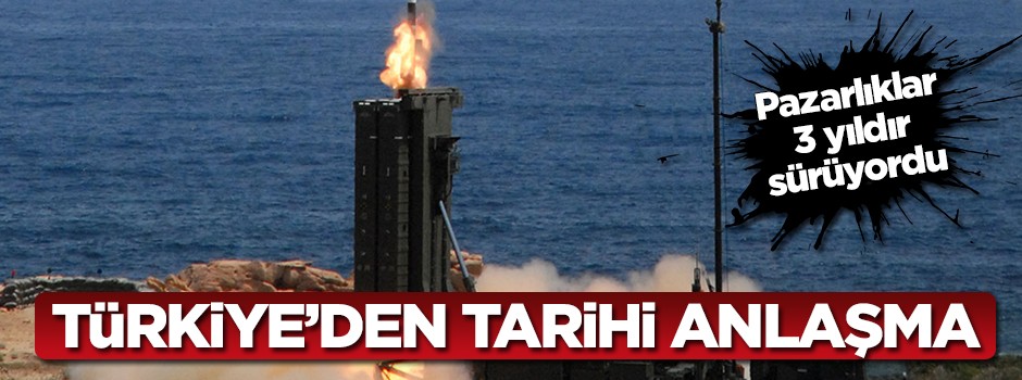 Tarihi hava savunma anlaşması