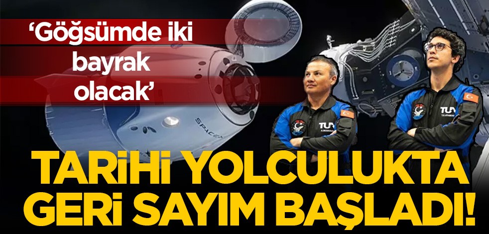 Tarihi yolculukta geri sayım başladı! 'Göğsümde iki bayrak olacak'