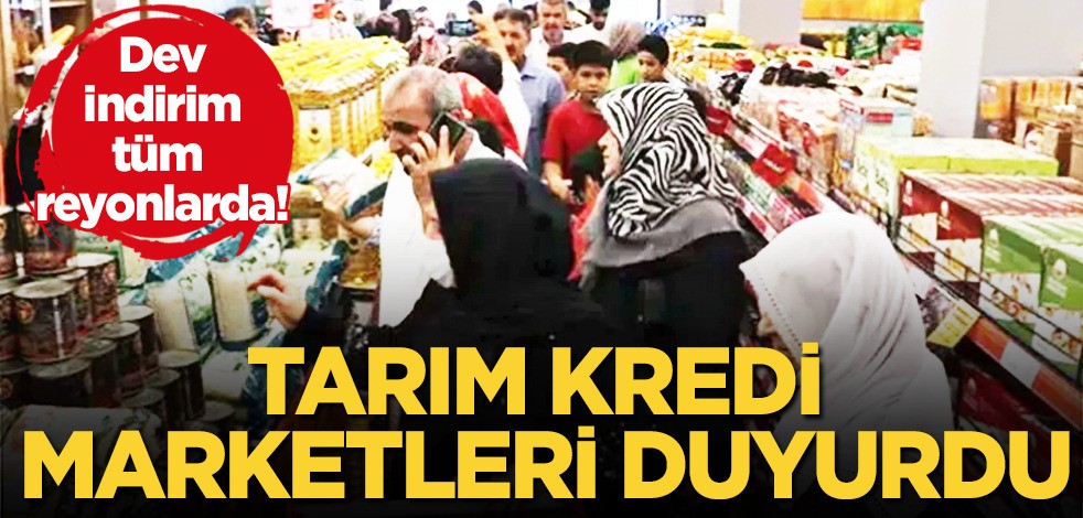 Tarım Kredi Market duyurdu: O ürün için verilecek para değişti! Bomba indirim haberi, resmi olarak güncelledi!