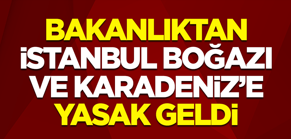 Tarım ve Orman Bakanlığı, hamsi avını İstanbul Boğazı ve Karadeniz'de yasaklandı