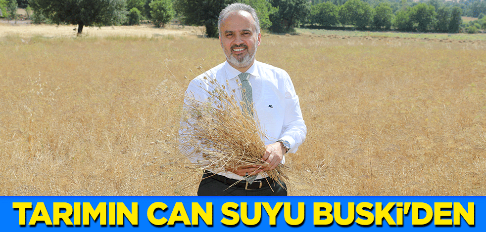Tarımın can suyu BUSKİ'den