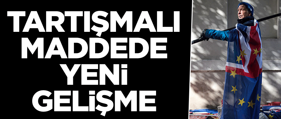 Tartışmalı maddede flaş gelişme