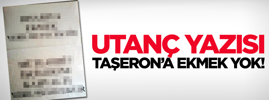 Taşerona ekmek yok!