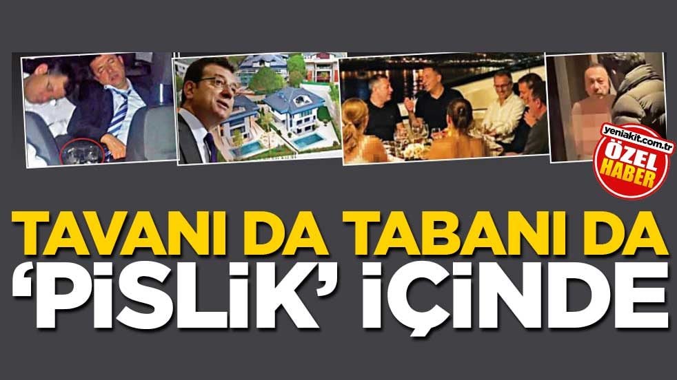 Tavanı da tabanı da 'pislik' içinde
