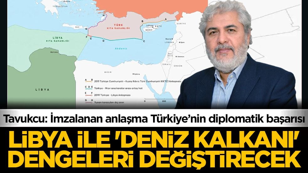 Tavukcu: İmzalanan anlaşma Türkiye’nin diplomatik başarısı: Libya ile ‘deniz kalkanı’dengeleri değiştirecek