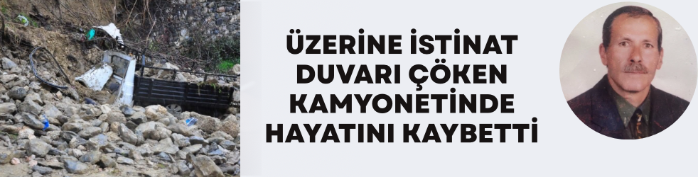 Tavuklarını yiyen tilkiyi beklerken istinat duvarının altında kaldı!