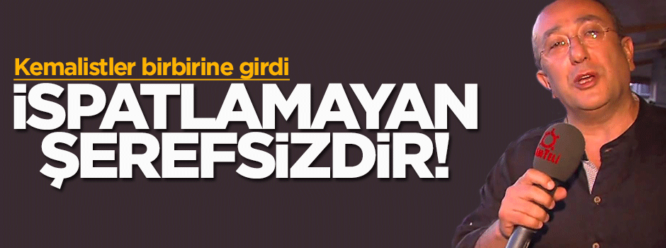 Tayfun Talipoğlu: İspatlamayan şerefsizdir!