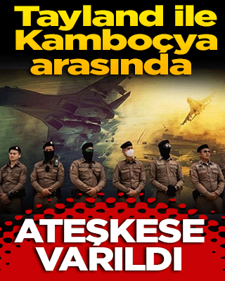 Tayland ile Kamboçya arasında sınır çatışmasının durdurulması amacıyla ateşkese varıldı.