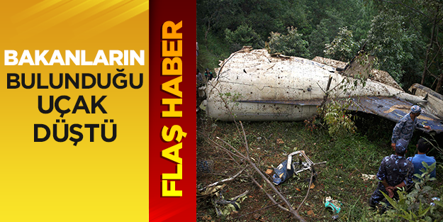 Tayland'da içinde bakanların bulunduğu uçak düştü