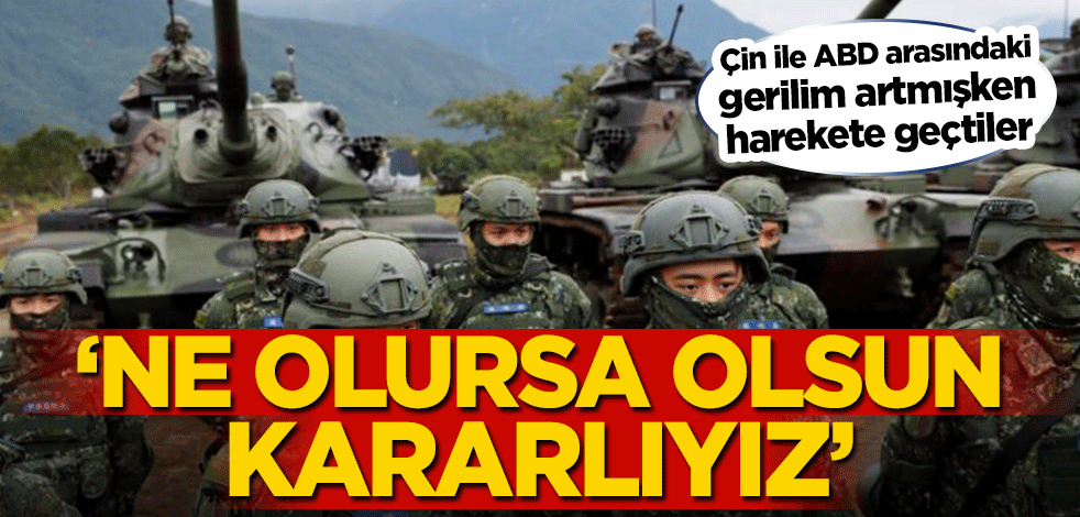 Tayvan ordusundan askeri tatbikat