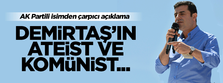 Tayyar: HDP barajı aşamazsa PKK'yı devreye sokacak
