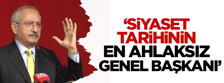 Tayyar: "Kılıçdaroğlu siyaset tarihinin en ahlaksız genel başkanıdır"