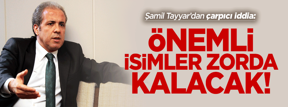 Tayyar: Murat Sancak'a saldırının arkasında Paralel var