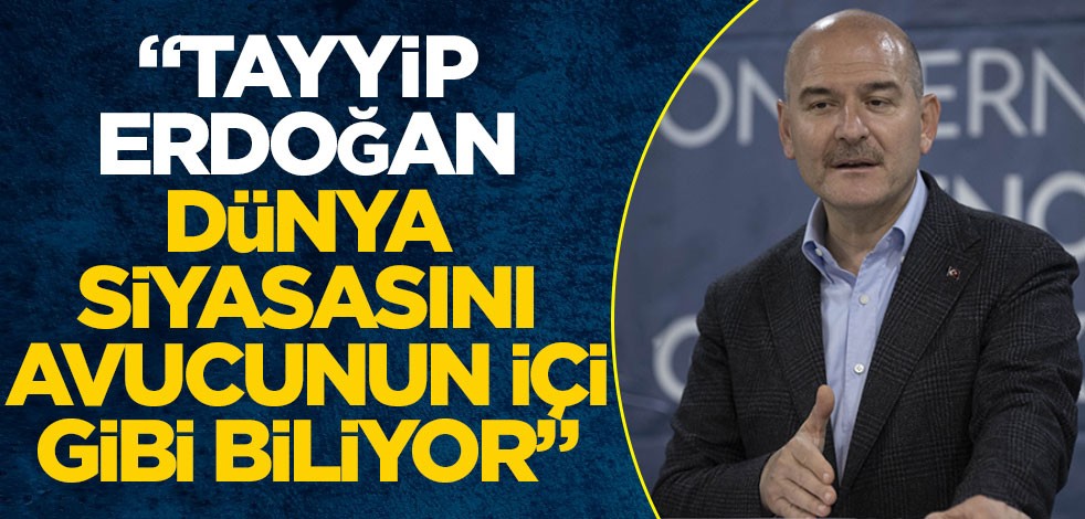 "Tayyip Erdoğan dünya siyasasını avucunun içi gibi biliyor"