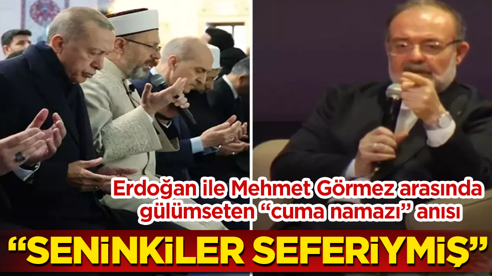 Tayyip Erdoğan ile Mehmet Görmez arasında gülümseten “cuma namazı” anısı: “Seninkiler seferiymiş”