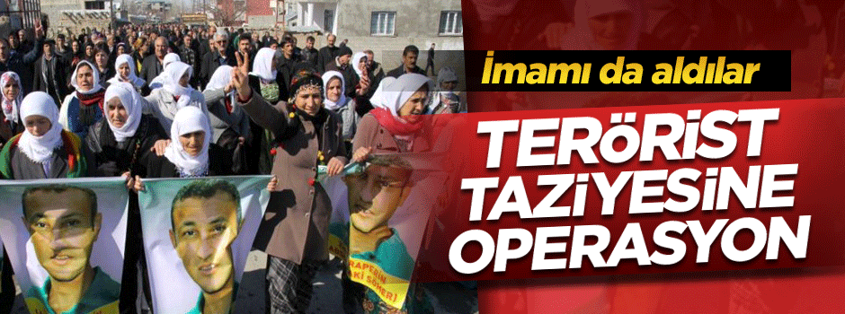 Taziye çadırında 'terör' operasyonu!