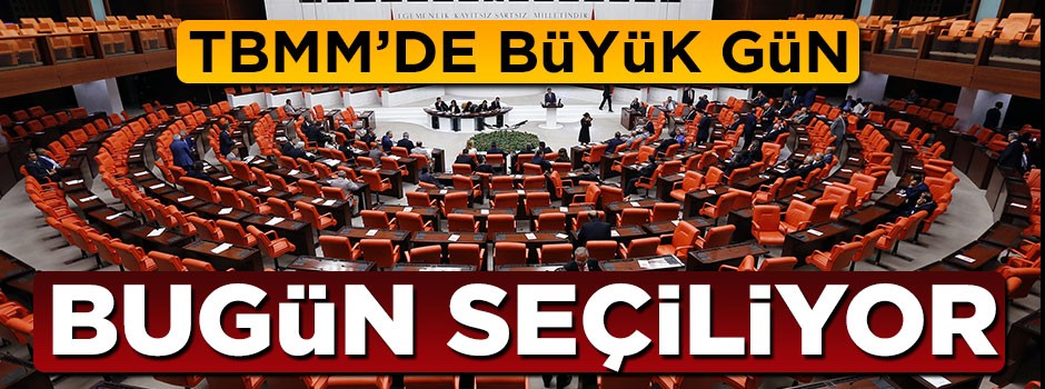 TBMM Başkanı bugün seçiliyor