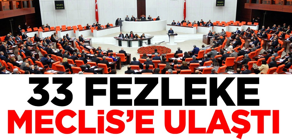 TBMM Başkanı Mustafa Şentop: 33 fezleke Meclis'e ulaştı