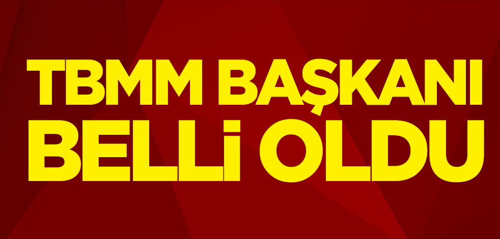 TBMM Başkanı Mustafa Şentop seçildi