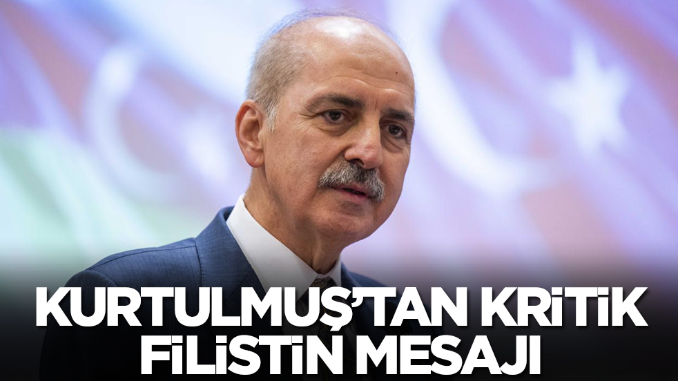 TBMM Başkanı Numan Kurtulmuş'tan flaş sözler