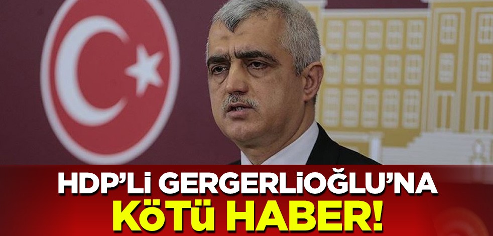 TBMM Başkanı Şentop'tan HDP'li Gergerlioğlu'na kötü haber!