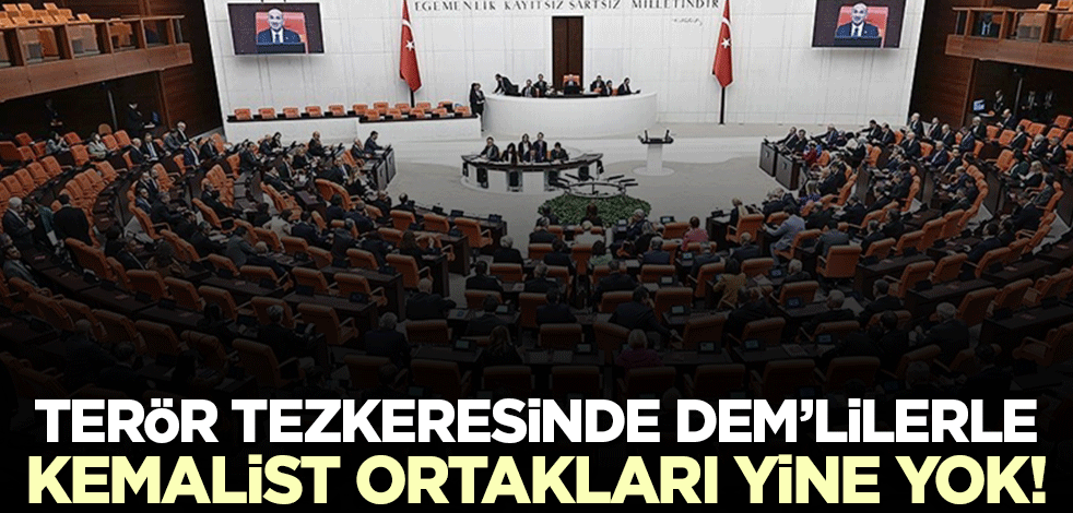 TBMM Genel Kurulu'nda terör tezkeresi oylandı! DEM ve CHP yine yok