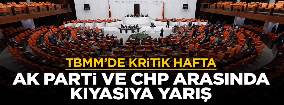 TBMM’de bu hafta yoğun geçecek