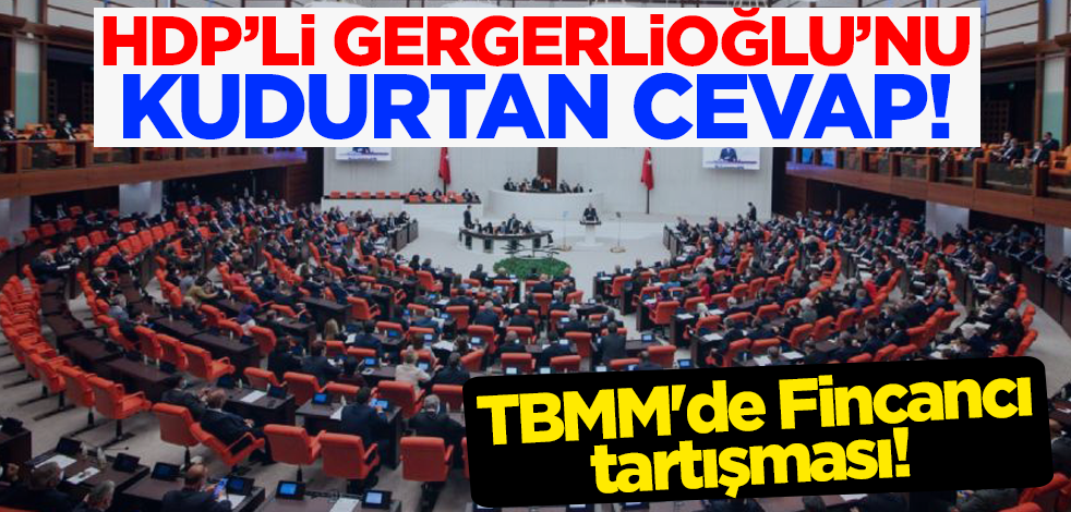 TBMM'de Fincancı tartışması! Oya Eronat'tan HDP'li Gergerlioğlu'na tepki