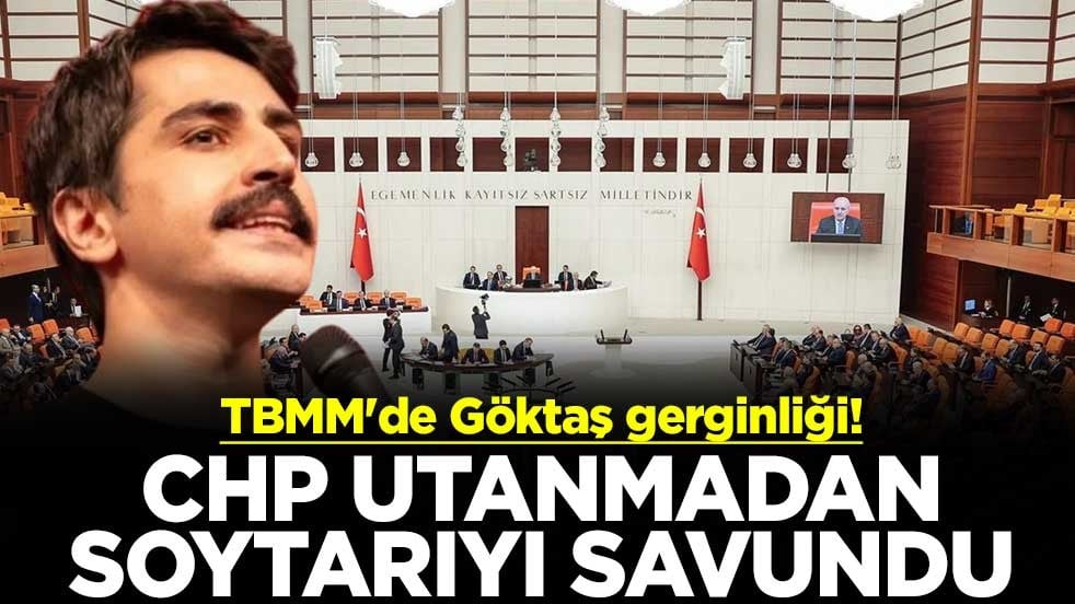TBMM'de Göktaş gerginliği! CHP utanmadan soytarıyı savundu