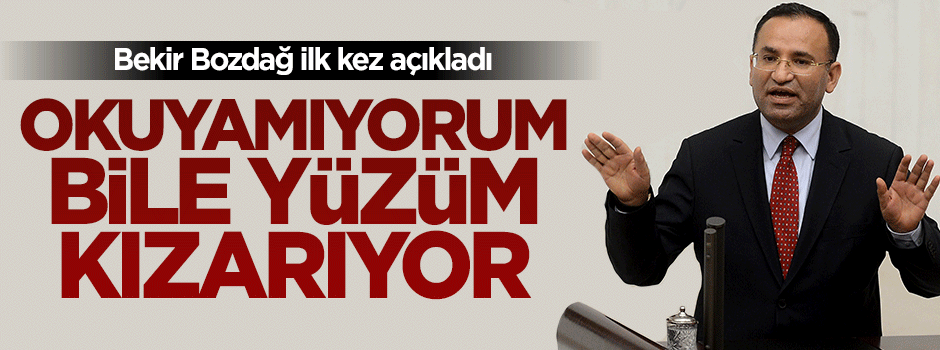 TBMM'de isyan etti: Okuyamıyorum, yüzüm kızarıyor