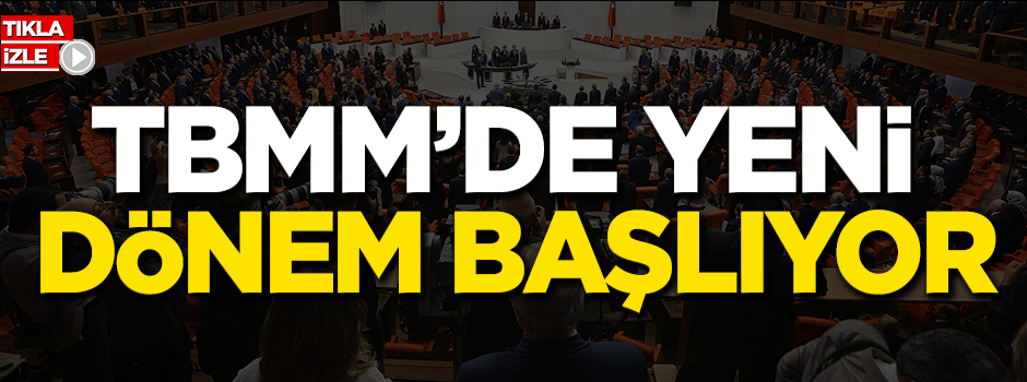 TBMM'de yemin töreni!