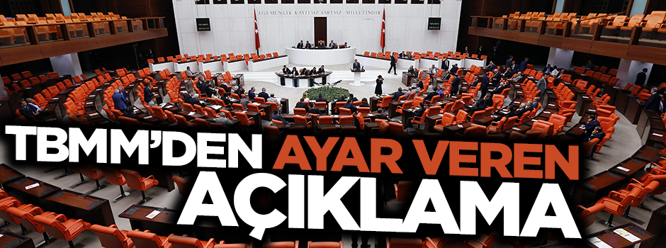 TBMM'den Avrupa Parlamentosu'na ayar