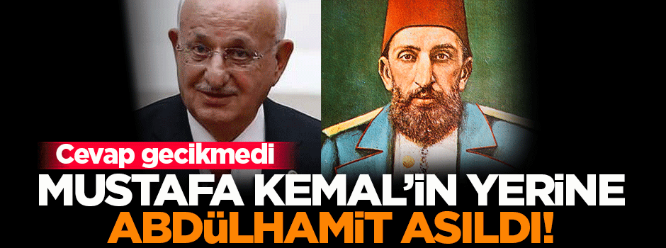 'TBMM'ye Abdülhamit portresi asıldı' iddialarına cevap