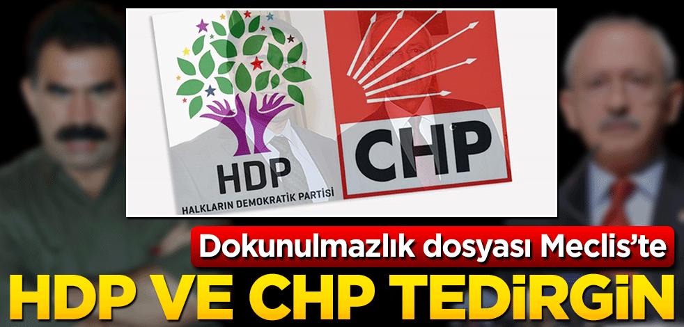 TBMM'ye yeni dokunulmazlık dosyaları sevk edildi HDP ve CHP tedirgin!