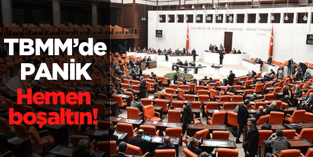 'TBMM'yi hemen boşaltın' uyarısı